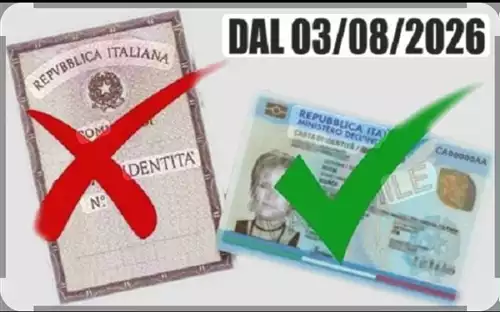 AVVISO IMPORTANTE - Carte di identità cartacee: dal 3 agosto 2026 cessano di essere valide